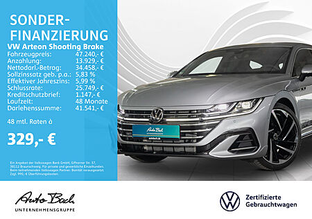 VW Arteon Shootingbrake 2.0 TDI DSG R-Line 4Motion, Navi, LED, Leder, Panoramadach, Standheizung