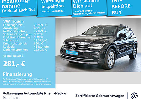 VW Tiguan 2.0 TDI Life 4Motion Navi PDC LED uvm