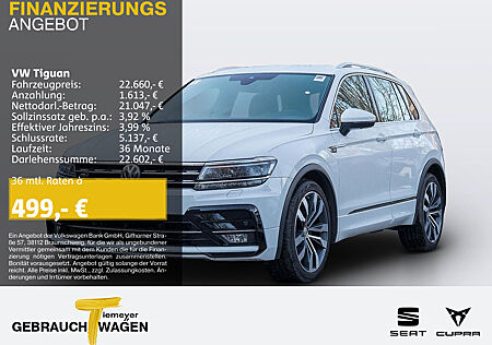 VW Tiguan 2.0 TDI DSG 4M 2x R-LINE AHK VIRTUAL KAMERA LM20