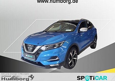 Nissan Qashqai 1,6 DIG-T Tekna+ AHK Panorama Navi Leder Memory Sitze Soundsystem Bose 360 Kamera