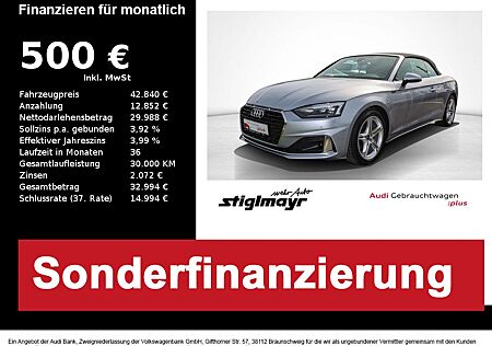 Audi A5 Cabriolet Advanced 40 TFSI ACC+KAMERA+NAVI+VC