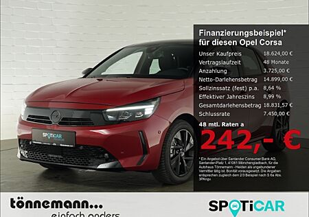 Opel Corsa F FACELIFT GS+LED MATRIXLICHT+RÜCKFAHRKAMERA+SITZ-/LENKRADHEIZUNG+SPORTSITZE+TOTERWINKELAS