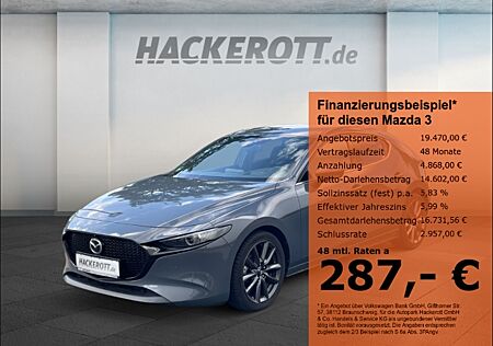 Mazda 3 Selection SKYACTIV-G M-Hybrid EU6d-T 2.0 SKYACTIVE Navi Keyless ACC Rückfahrkam.