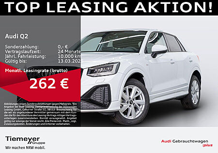 Audi Q2 35 TFSI S LINE LM18 AHK eKLAPPE