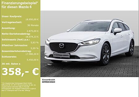 Mazda 6 Kombi 2.0 Benzin Schalter Exclusive-Line LED view SHZ