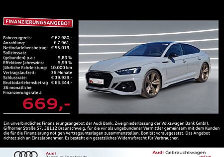 Audi RS5 RS 5 Sportback LASER PANO RS-AGA B&O HuD 280km/h