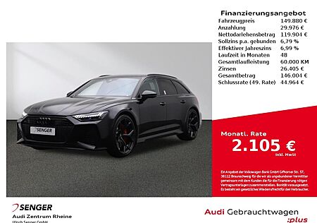 Audi RS6 Avant performance Panorama Navi Sitzlüftung