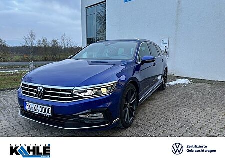 VW Passat Variant 2.0 TSI DSG R-Line Navi AHK Standh. Panorama LED ACC RFK App-Connect PDC Klima