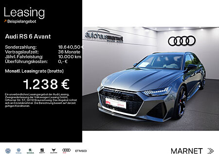 Audi RS6 RS 6 Avant*AHK*Tour*B&O*HD Matrix*HeadUp*Optikpaket*Standheizung*Rückfahrkamera*