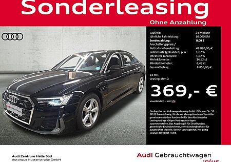 Audi A6 45 TFSI qu S line MATRIX LEDER MAGNETIC 19"