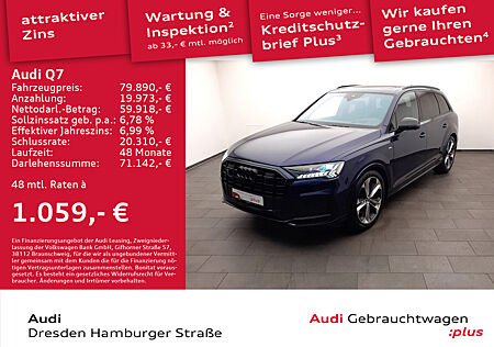 Audi Q7 45 TDI quattro S line Panorama AHZV 7 Sitze