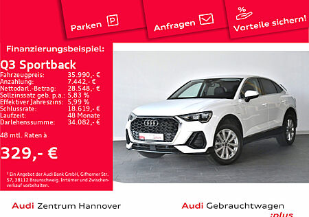 Audi Q3 Sportback 45 TFSI e Kamera virtual Keyless Navi LED