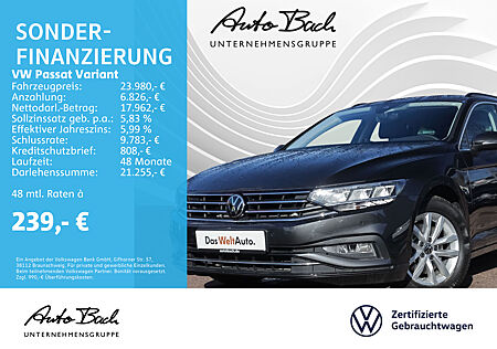 VW Passat Variant 1.5 TSI OPF "Business" DSG Navi LED ACC EPH DAB AHK