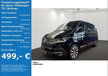 VW T6 Multivan T6.1 Multivan 2.0 TDI Generation Six 4MOTION Standheizung Allrad uvm.