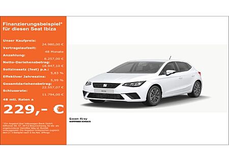 Seat Ibiza Style Edition 1.0 TSI D-Cockpit Klima Sitzhzg