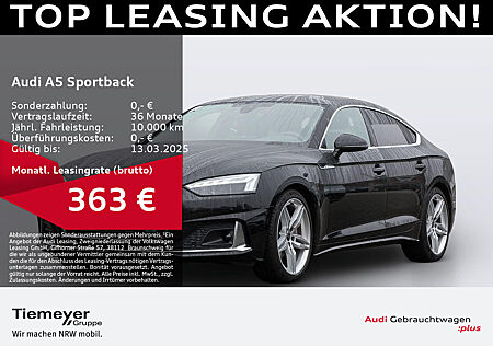 Audi A5 Sportback 40 TFSI Q S LINE LM19 MATRIX NAVI KAMERA