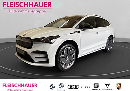 Skoda Enyaq Suite RS 82 kWh Batterie Elektromotor LED HUD AHK 360 Kamera