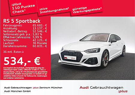 Audi RS5 Sportback tiptr. Keramik/Dynamik/280km/h/Pano/Sportabgas/Laser