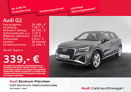 Audi Q2 35 TFSI S line Pano/Matrix/Virtual