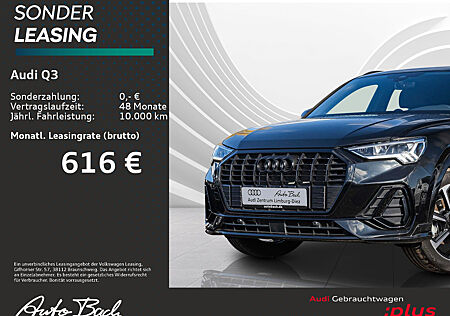 Audi Q3 S line 35TFSI Stronic Navi LED virtual Panorama ACC EPH AHK