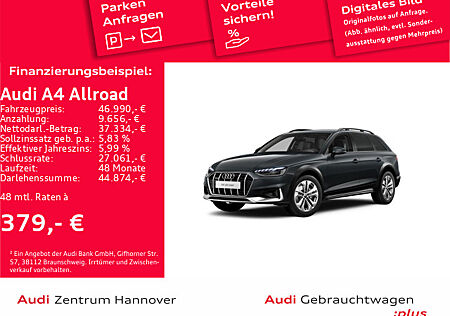 Audi A4 Allroad quattro 40 TDI AHK LED Kamera virtual Navi Teilleder