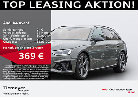 Audi A4 Avant 30 TDI S LINE COMPETITION LM19 LED 2xASSIST AHK