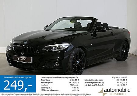 BMW 230i Cabrio M Sport Aut. LED Navi H&K el. S