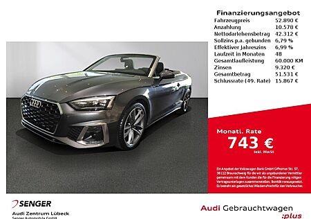 Audi A5 Cabrio S line 40 TFSI Infotainment-Paket Navi