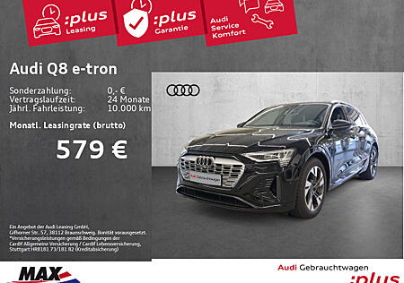 Audi Q8 e-tron 55 QUATTRO S LINE MATRIX+AHK+LUFT+PANO