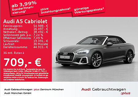 Audi A5 Cabriolet 40 TFSI qu. S tronic S line AHK/Navi+/Virtual+