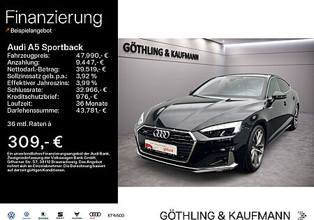 Audi A5 Sportback 40 TFSI qu S line S tro*Matrix*Virtual*Navi+*Fahren*Parken*Teilleder*