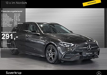 Mercedes-Benz C 200 T , AMG NIGHT KAMERA SPUR PANO AHK PDC