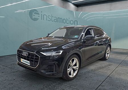 Audi Q8 55 TFSI Q LM21 LUFT LEDER HuD AHK