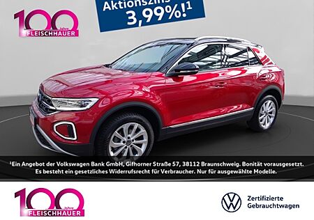 VW T-Roc Style 1.5 TSI DSG Navi VC LED ACC Apple CarPlay Klima NW-Garantie