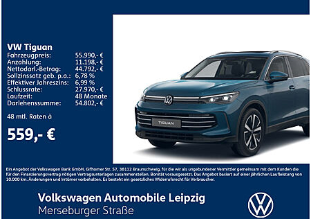 VW Tiguan Elegance 2.0 l TDI 110 kW DSG*AHK*STHZ