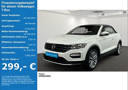 VW T-Roc Cabriolet 1.0 TSI NAV SHZ KLIMA DAB Style