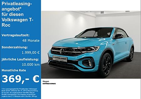 VW T-Roc Cabriolet 1.5 TSI DSG R-Line Black StyleKAMERA+NAVI+SHZG+LED