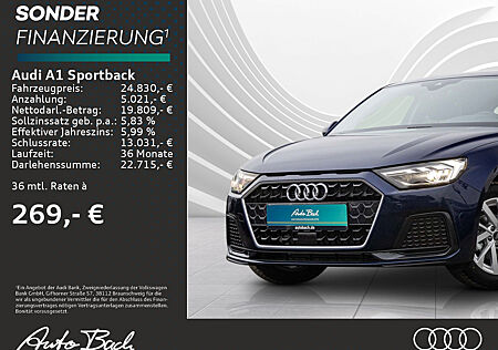 Audi A1 Sportback advanced 25TFSI LED Sitzheizung virtual EPH DAB