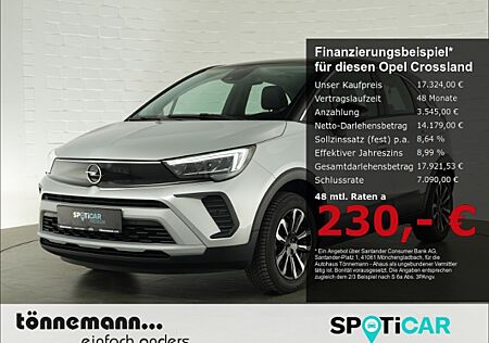 Opel Crossland ELEGANCE+LED+NAVI+RÜCKFAHRKAMERA+KEYLESS+AGR SITZ+SITZ-/LENKRADHEIZUNG+PARKPILOT