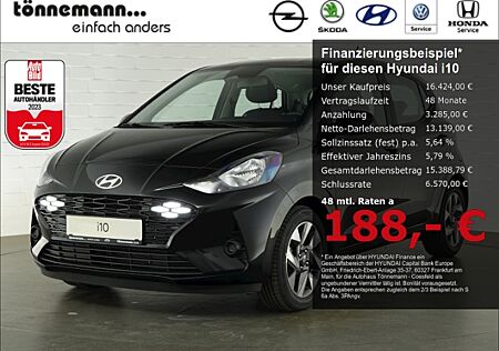 Hyundai i10 FACELIFT TREND+NAVI+RÜCKFAHRKAMERA+FERNLICHTASSISTENT