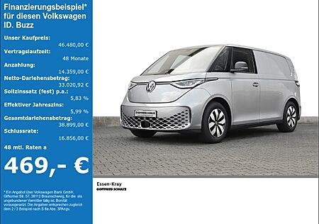 VW ID.BUZZ ID. Buzz CARGO 150 KW (204 PS) AHK Navi Ladekabel Trennwand Holzboden