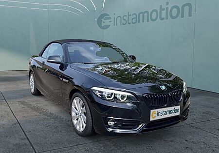 BMW 220 Sport Line Cabrio Aut *Leder*Navi*PDC*Shz*