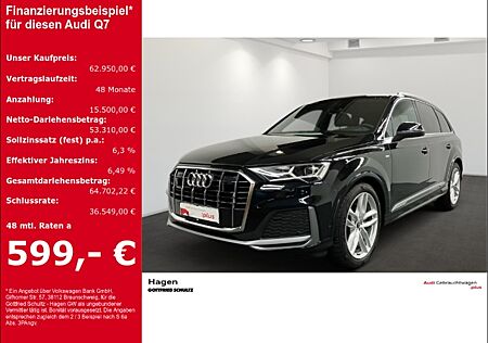 Audi Q7 50 TDI qu. tiptr. LED NAV PAN AHK B&O S line