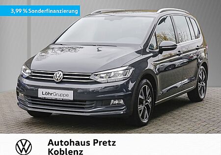 VW Touran 1.5 TSI DSG Highline 7Sitzer, WSS beh., RFK, ACC, LED-Sch., Navi., Tel.,