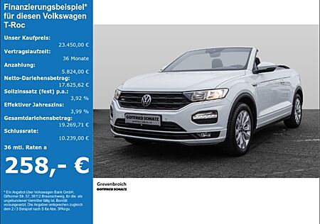 VW T-Roc Cabriolet 1.5 TSI R-Line SHZ Winterpaket play