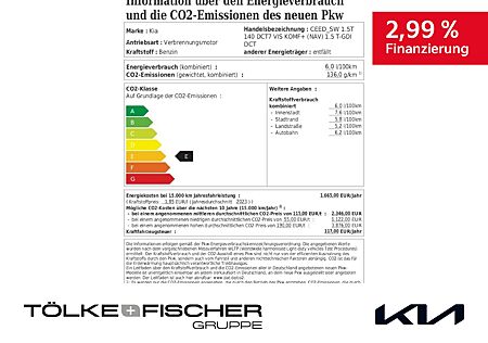 Kia Cee'd ceed SW 1.5 T-GDI DCT Vision Komfort+ Navi SHZ