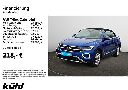 VW T-Roc Cabriolet 1.0 TSI Style Navi,Kamera,LED