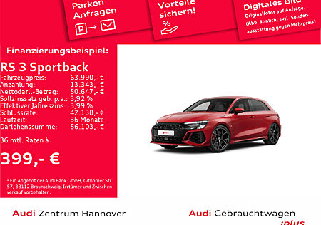 Audi RS3 RS 3 Sportback 2.5 TFSI quattro Navi Leder HuD LED