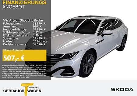 VW Arteon Shooting Brake 1.4 TSI DSG eHybrid R-LINE LEDER PANO AHK ST.HEIZ