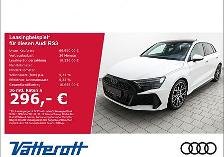 Audi RS3 Sportback Mod25 ACC Matrix Pano SONOS Sportabgas.